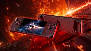 A low-resolution promotional image for the Acer Nitro Blazer Link remote gaming handheld