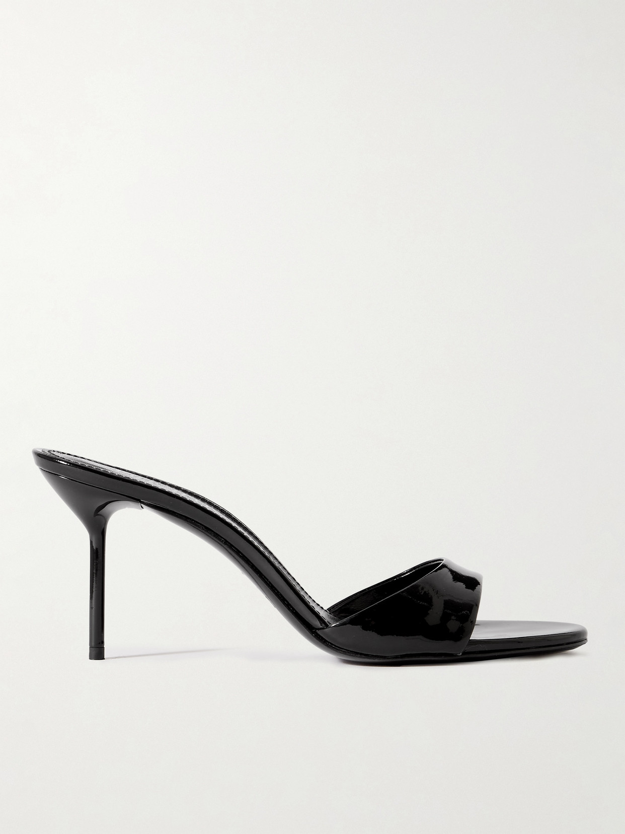 Lidia Patent-Leather Mules
