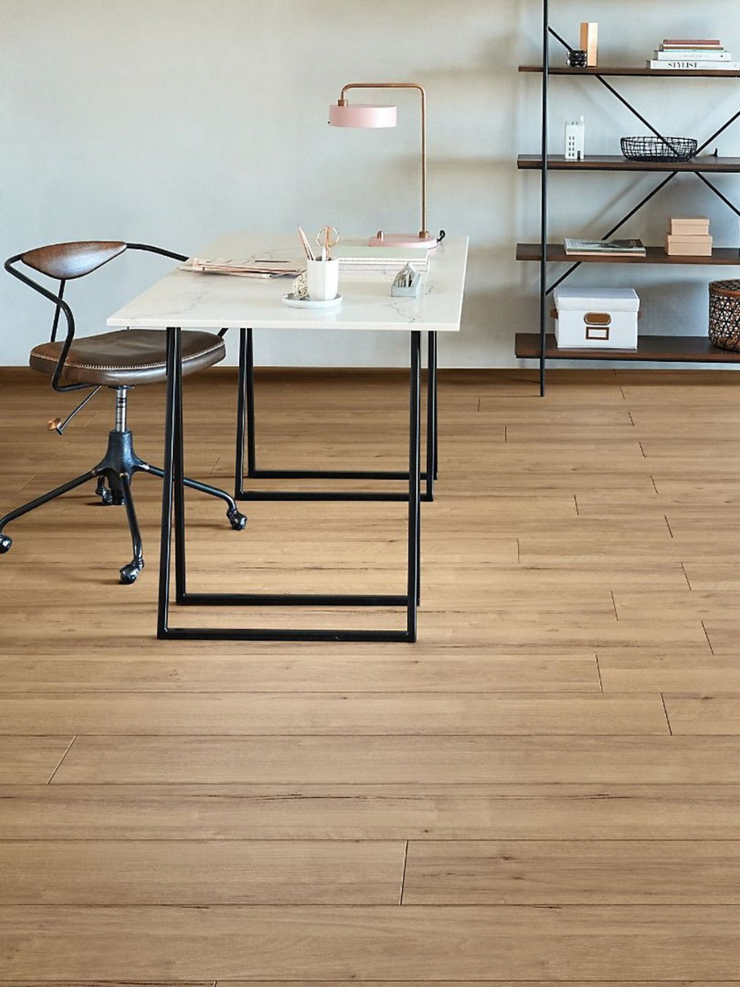 B&amp;amp;Q, Wide Invisible Oiled Brown Plank