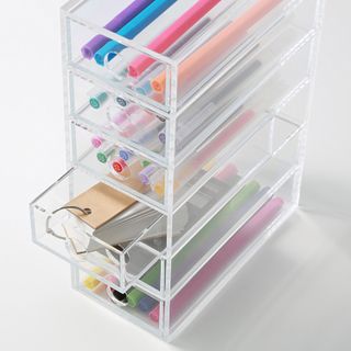 Muji acrylic drawers