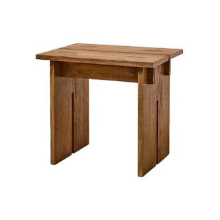 A wooden stool 