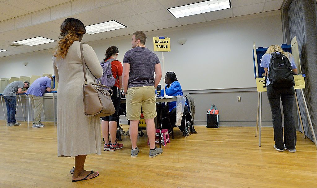 Voters in North Carolina