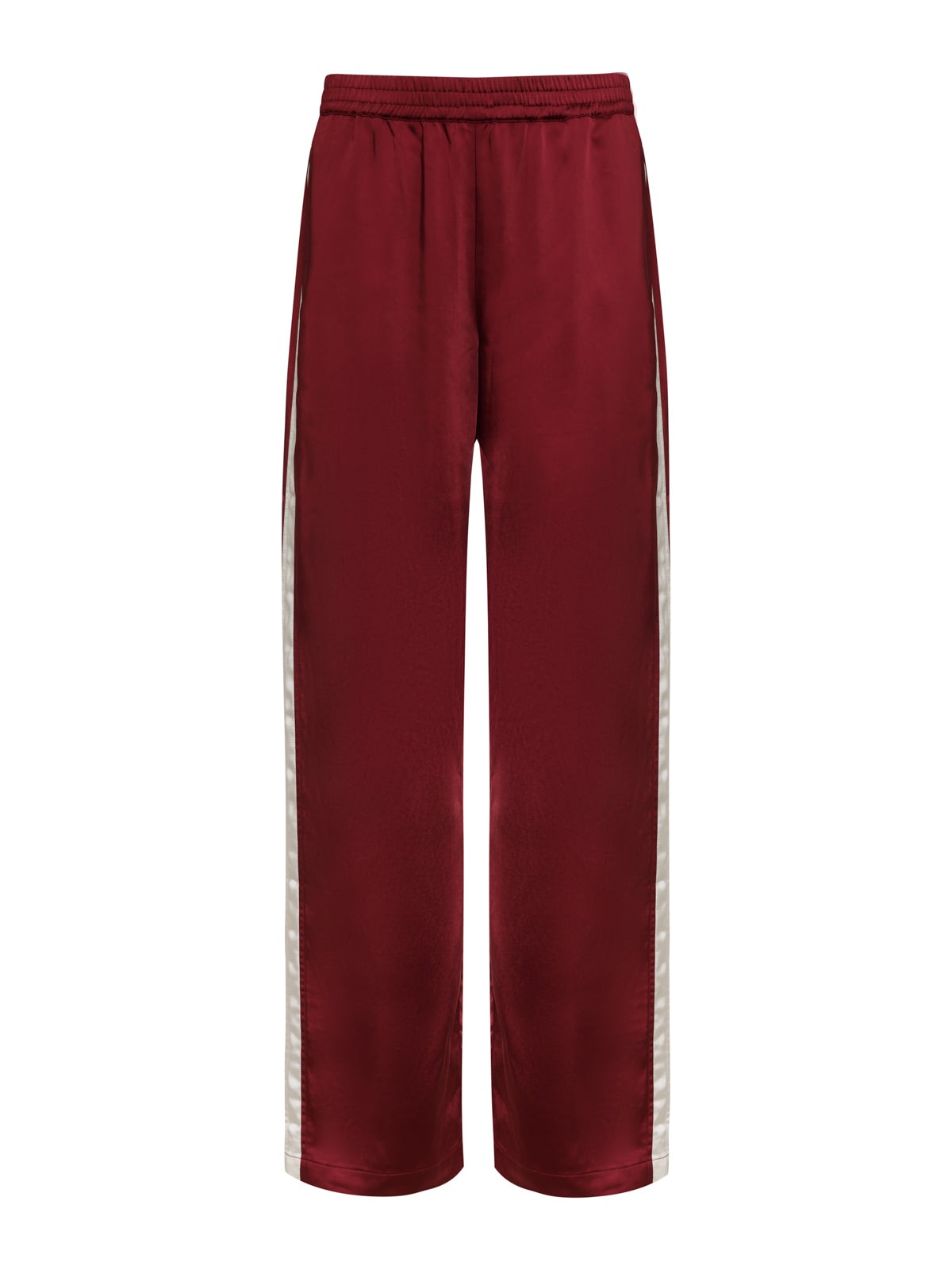 Sanctuary Clothing, Satin Track Pants in Crimson