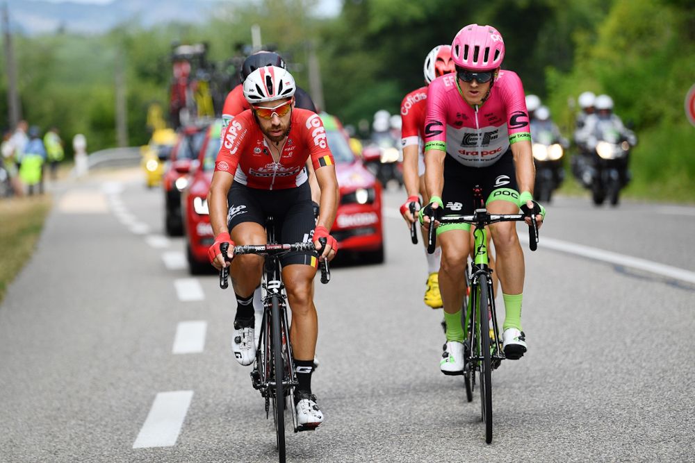 The stage 13 breakaway rolls