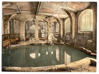 Roman baths in England
