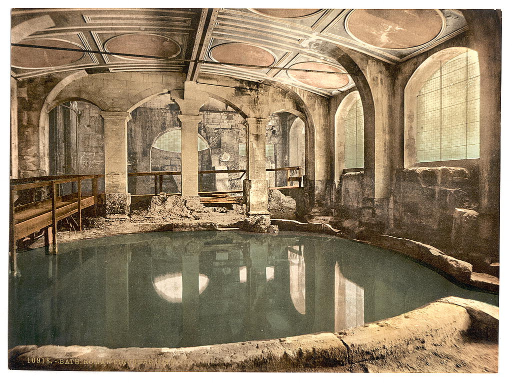 Roman baths in England
