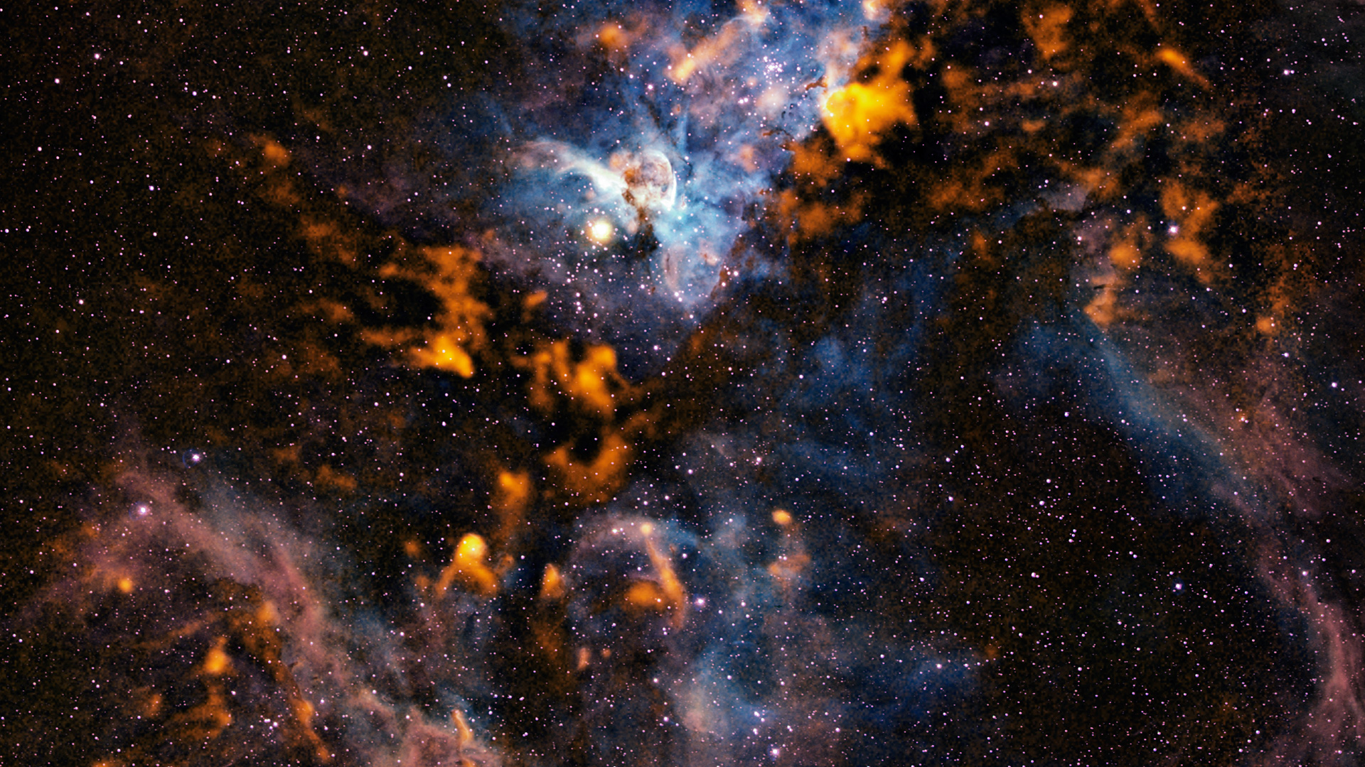 Mystic Mountain: Bright Pillar in the Carina Nebula