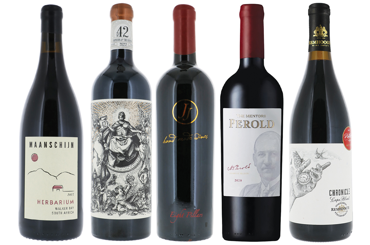 South Africa Cape red blends Pinotage wines