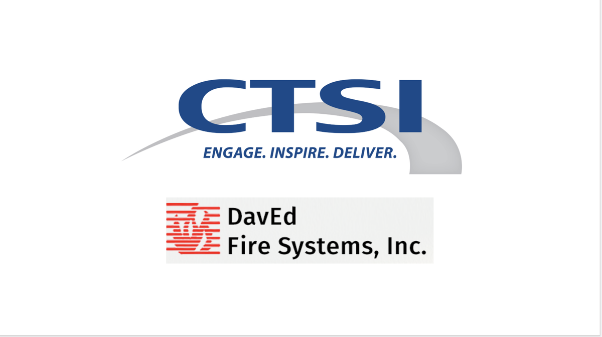 CTSI Acquires DavEd Fire Systems