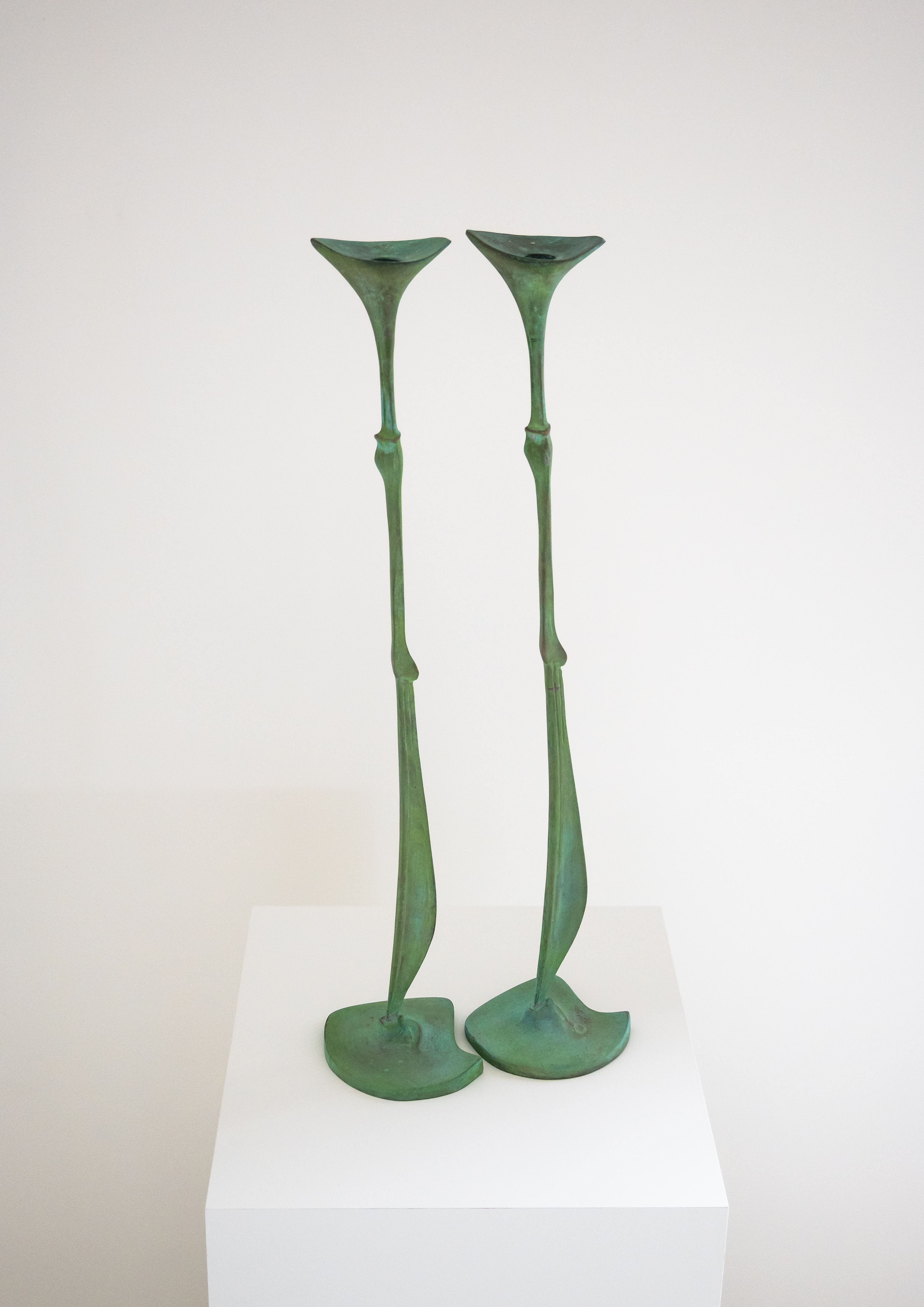 Green candelabra
