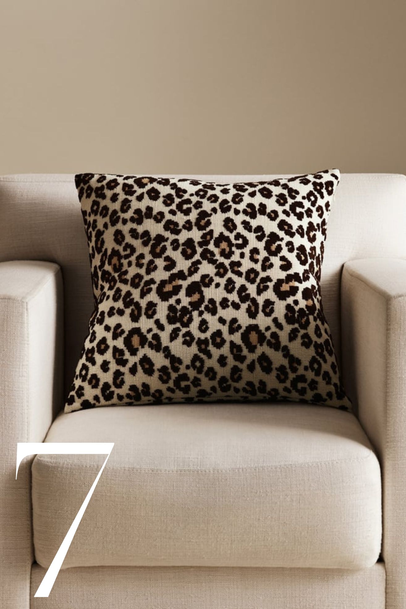 Nordic Knots, &amp;lsquo;Leopard&amp;rsquo; Cushion