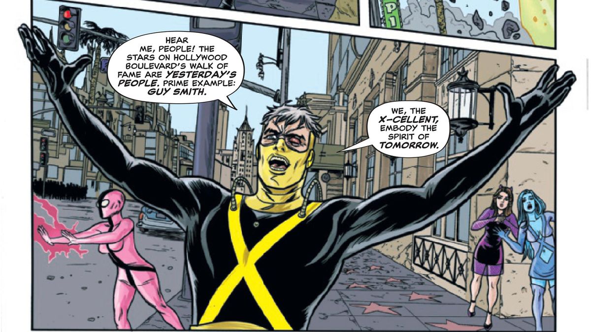 The X-Cellent #3 interior art