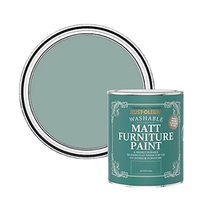 Rustoleum gresham blue furniture paint