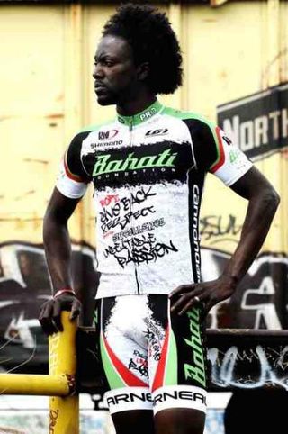 Rahsaan Bahati shows the new jersey