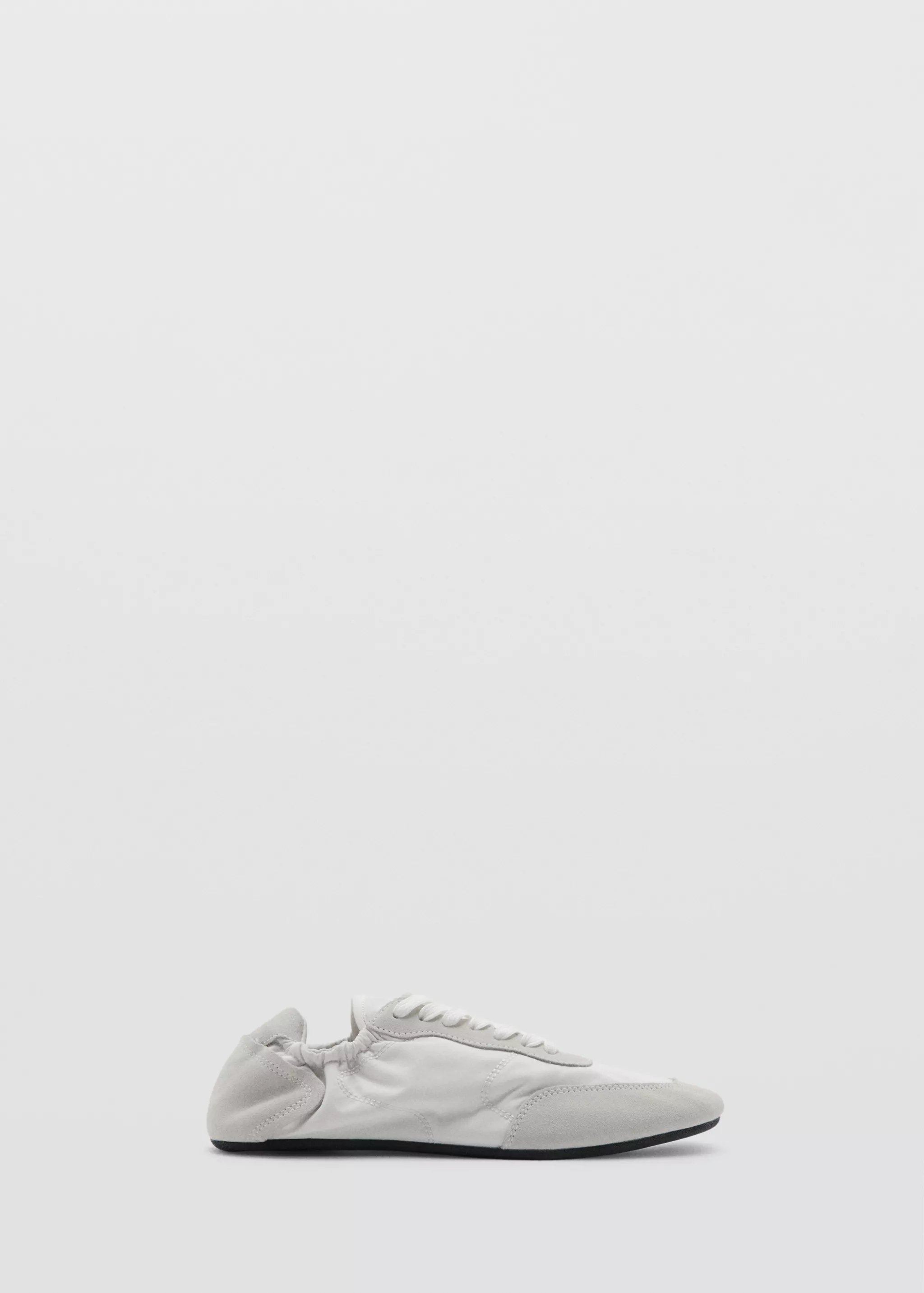 Lace-Up Leather Sneakers - Women | Mango Usa