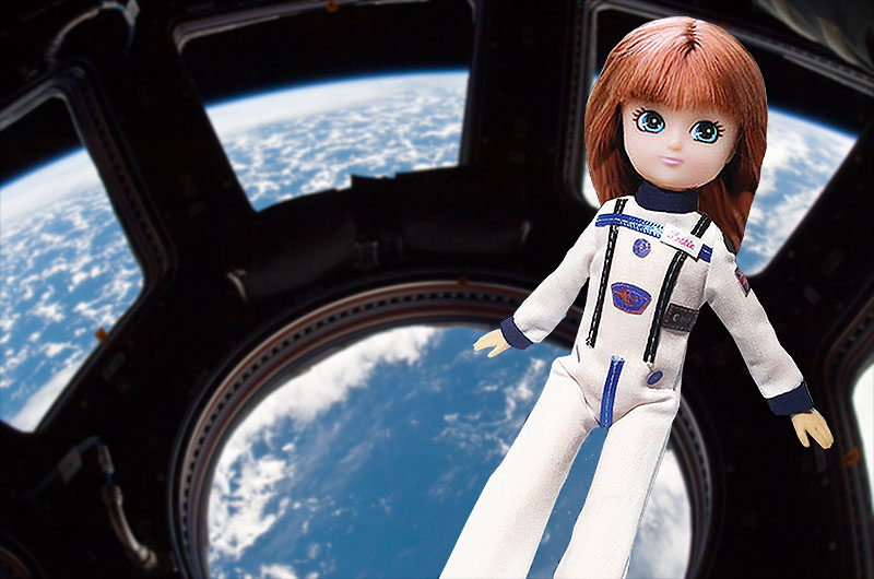 lottie doll astronaut