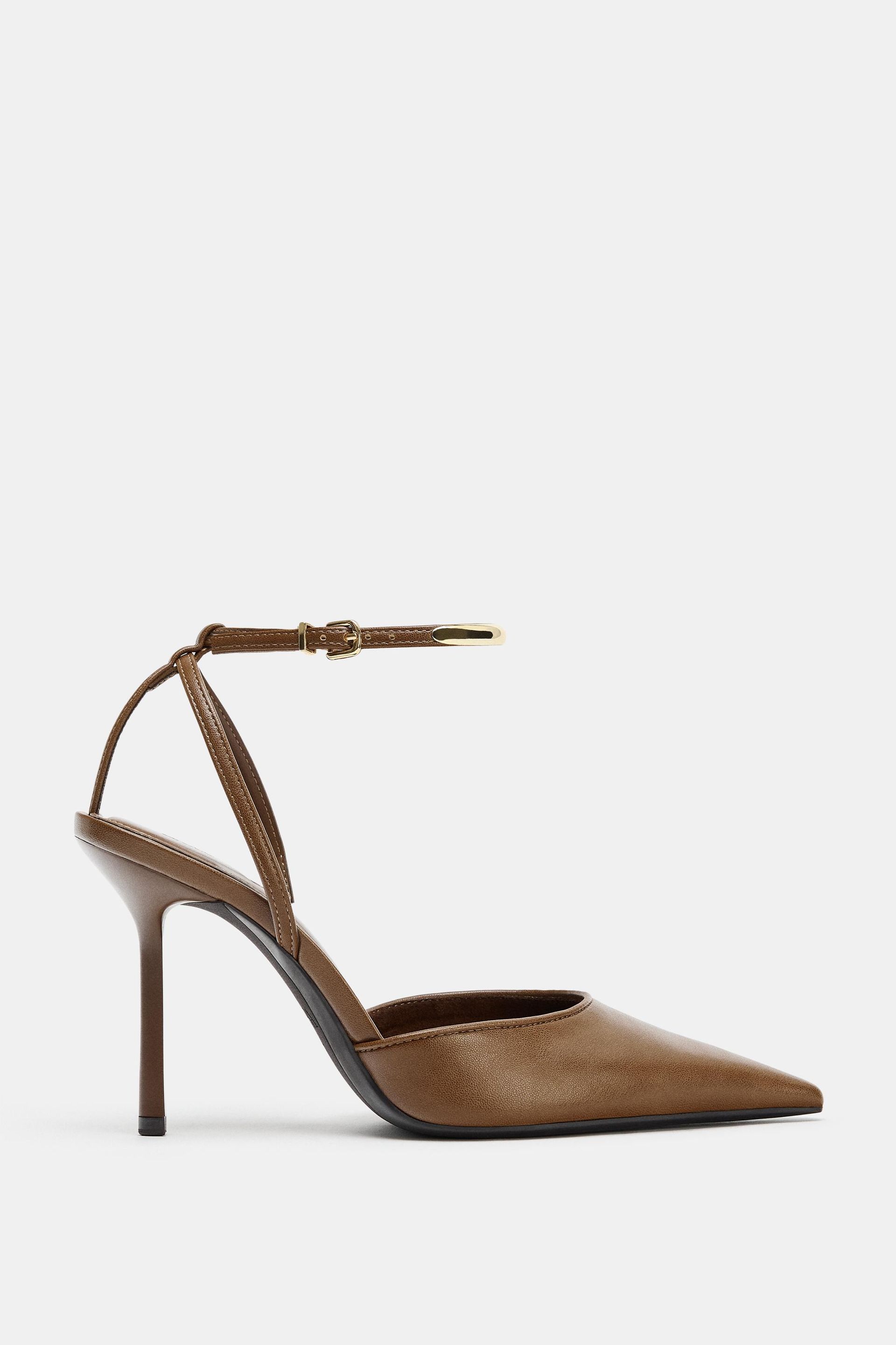 Heels With Metallic Detail