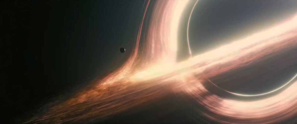 The supermassive black hole Gargantua plays a major role in the 2014 sci-fi blockbuster &quot;Interstellar.&quot;