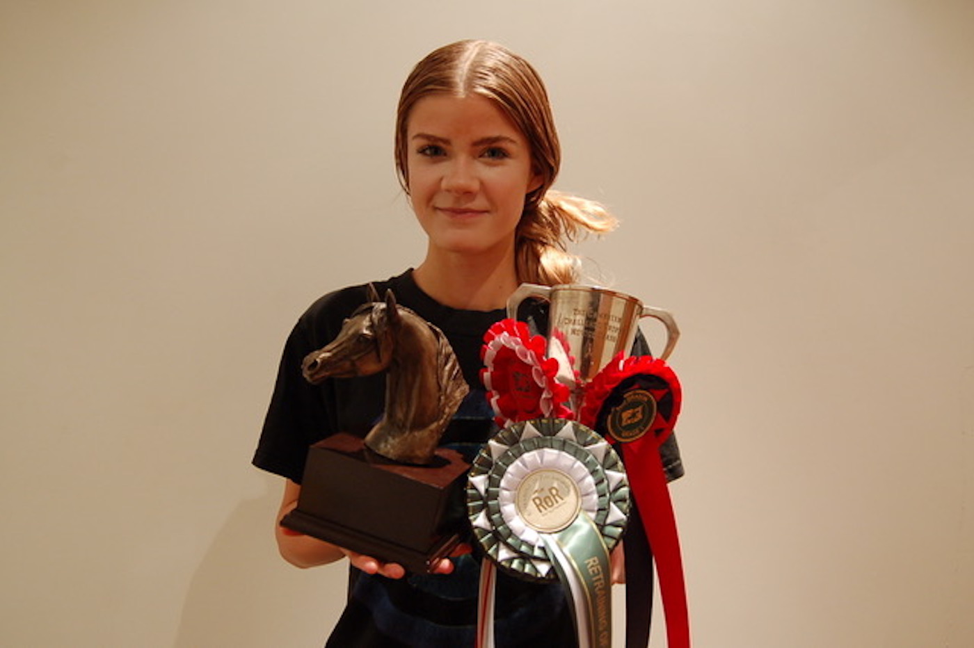 Amber with Trophies Credit to Lee Sterrey
