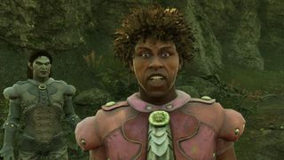 The mayor looks surprised as he welcomes you to Passwall