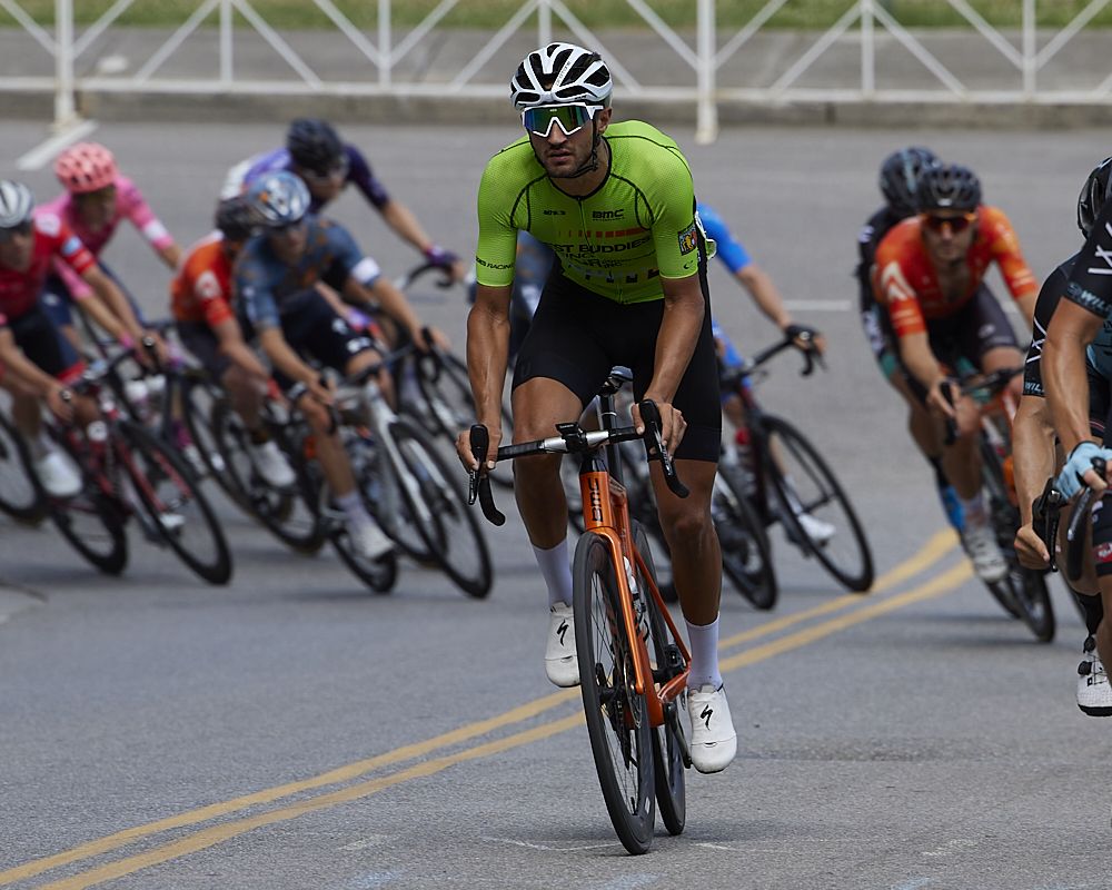 Michael Hernandez (Best Buddies Racing)at the elite men's road race at the USA Cycling Pro Road Championships 2021