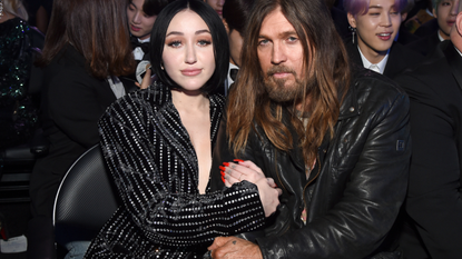 Noah Cyrus (L) and Billy Ray Cyrus during the 61st Annual GRAMMY Awards at Staples Center on February 10, 2019 in Los Angeles, California.