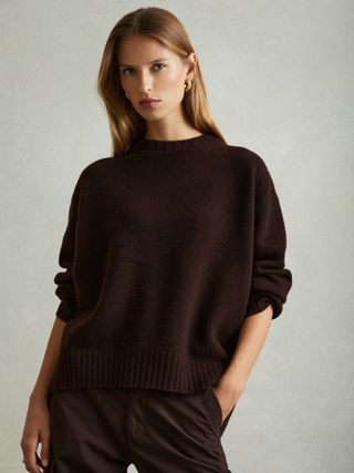 Elena Wool-Cashmere Crew Neck Jumper