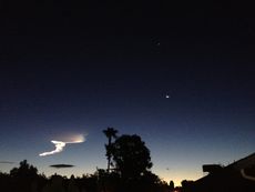 Army Missile Contrail