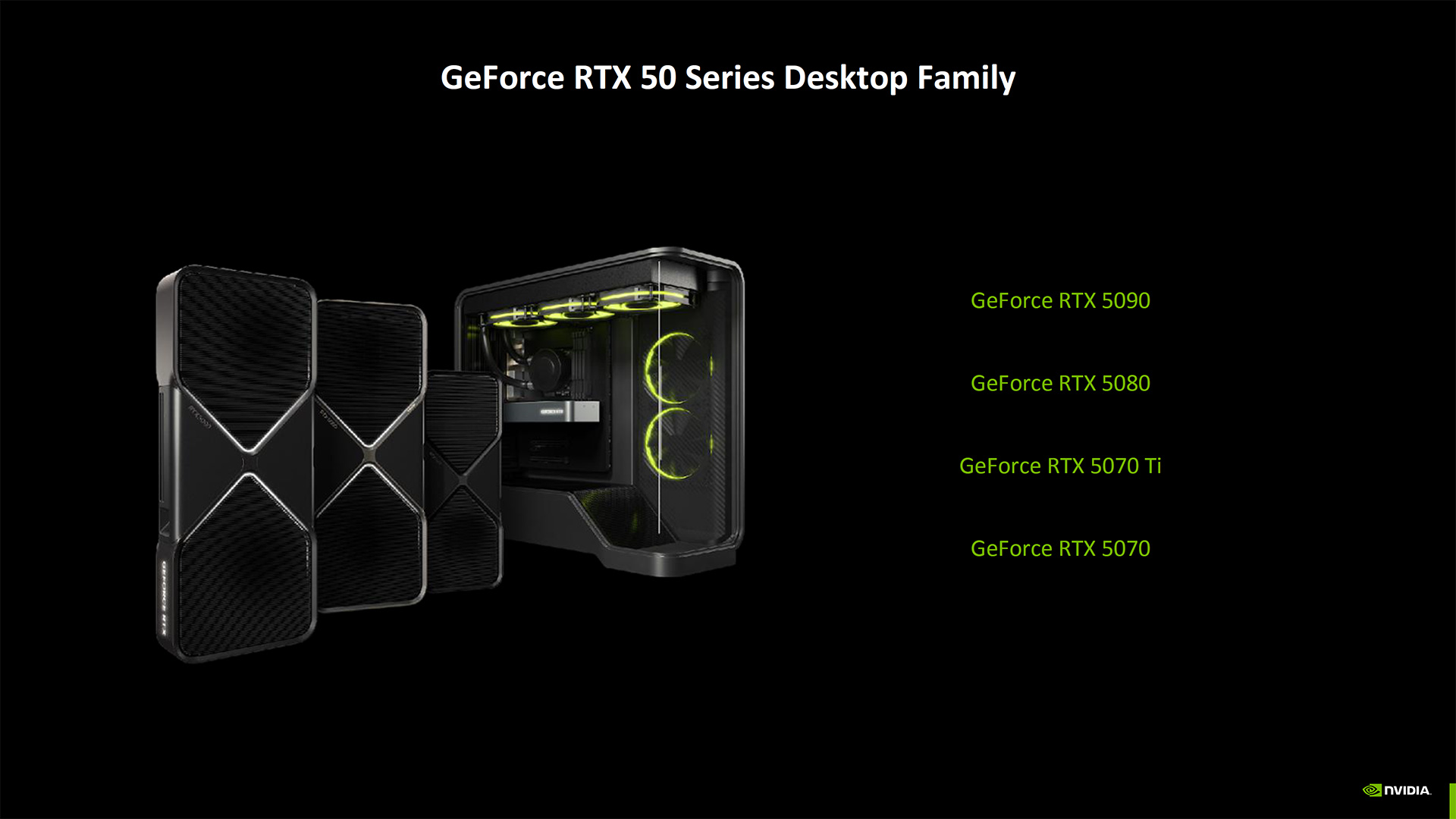 Nvidia Blackwell RTX 50-series Founders Edition graphics cards