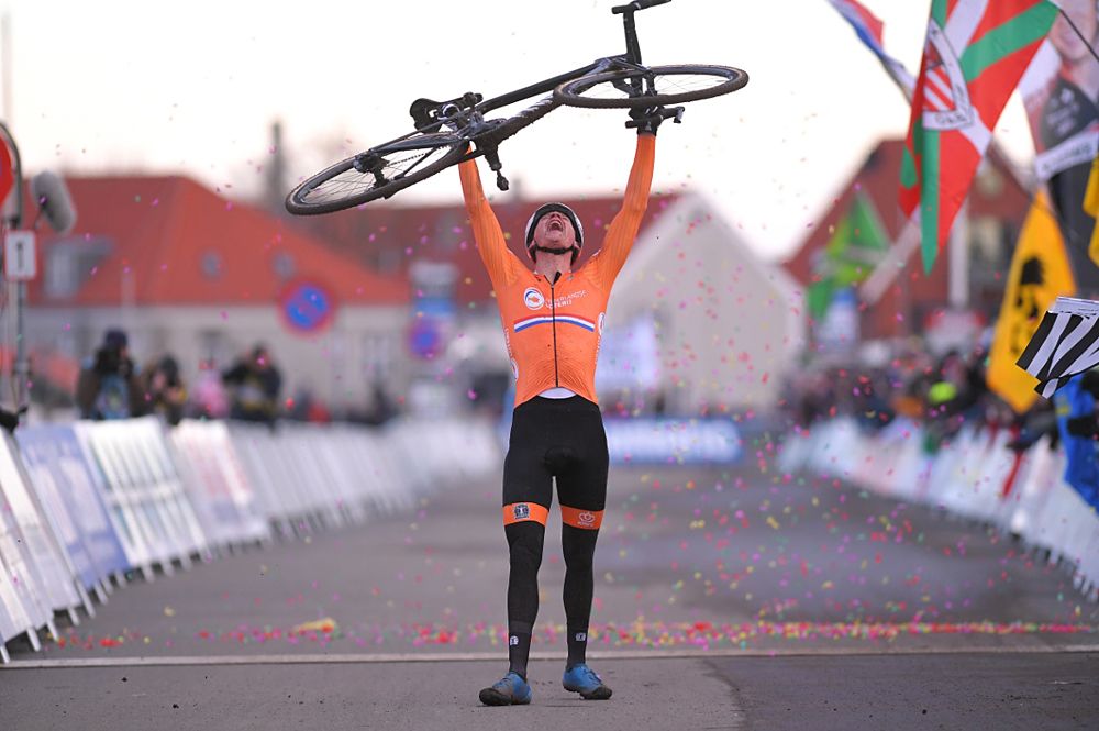Mathieu van der Poel wins the 2019 UCI Cyclo-cross World Championships in Bogense
