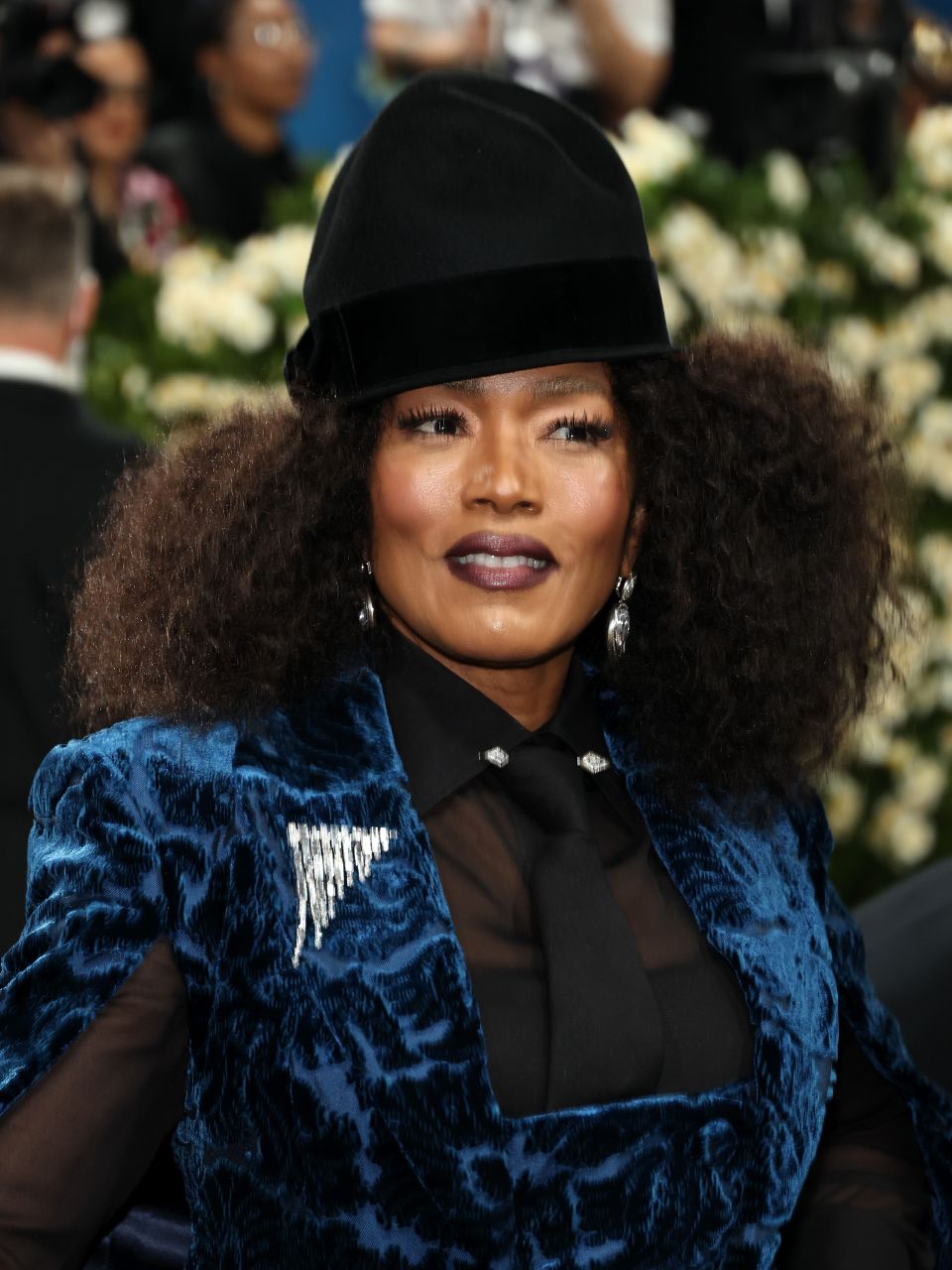 Angela Bassett attending the Met Gala 2025