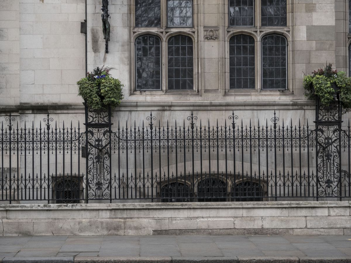 A picture of railings