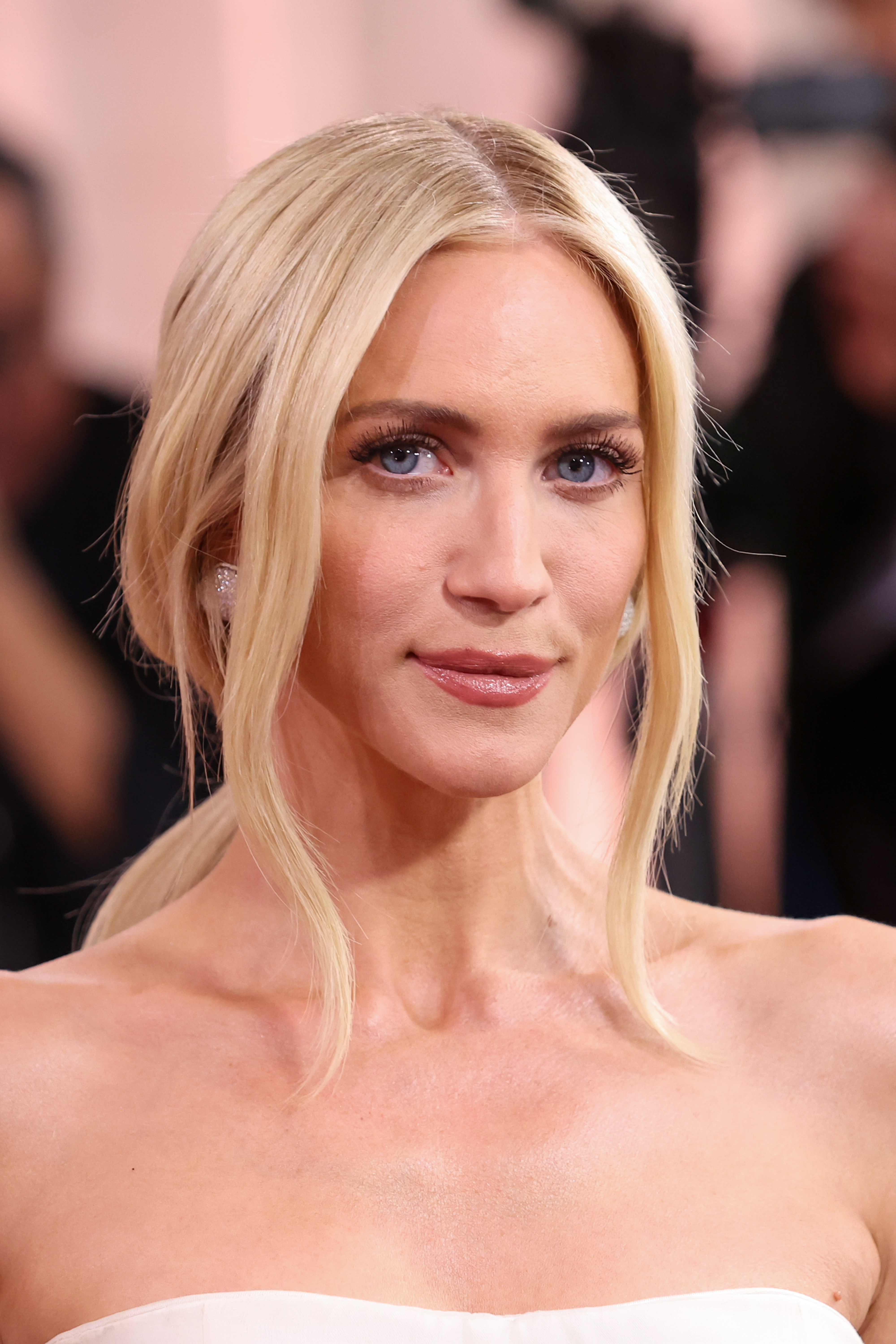 Brittany Snow at the 83rd Annual Golden Globes held at The Beverly Hilton on January 11, 2026 in Beverly Hills, California.