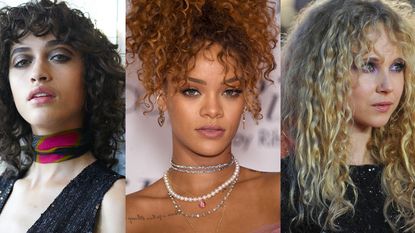 Curly Bangs Trend - Curly Hair Bangs Hairstyles | Marie Claire