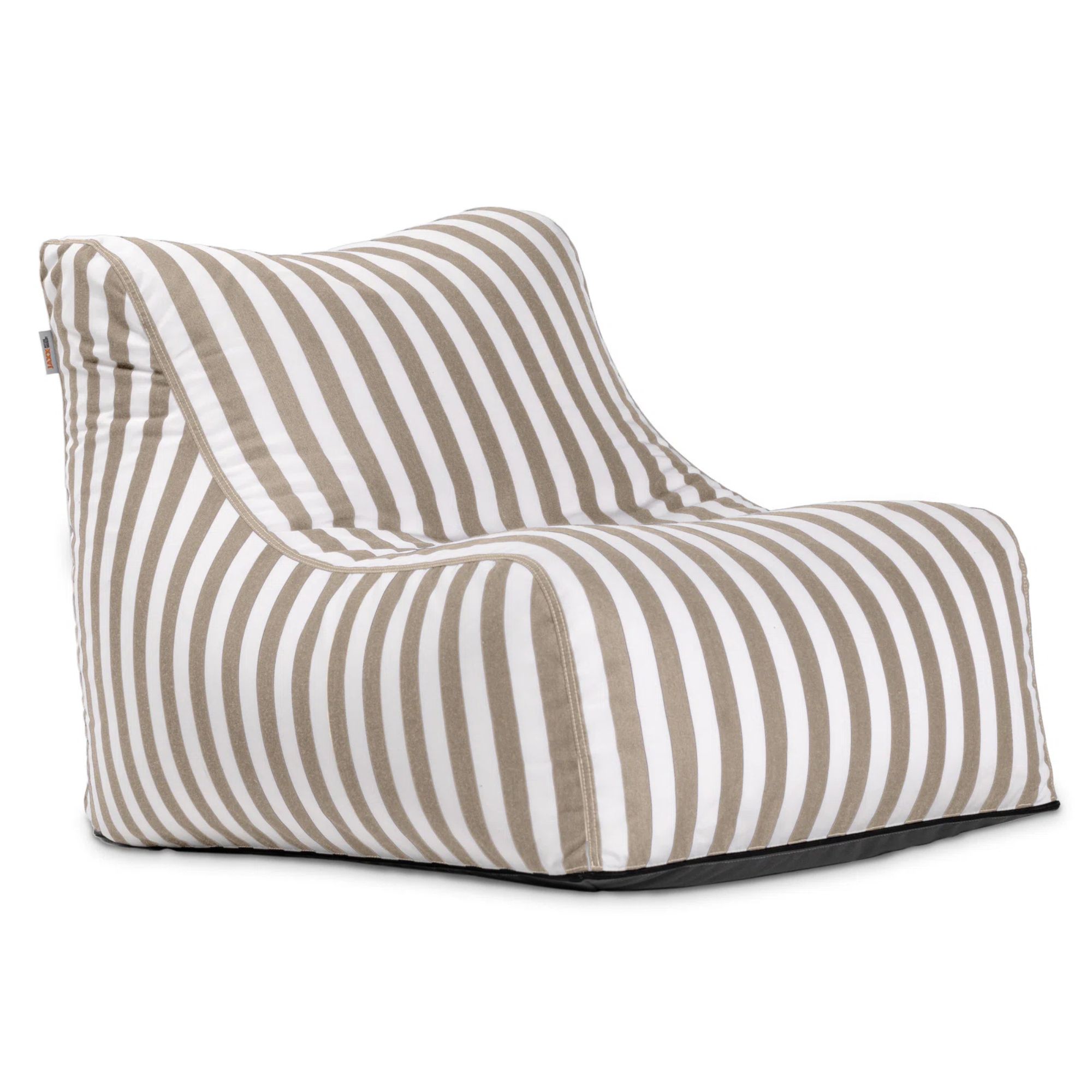 Wayfair, Ponce Outdoor Medium Bean Bag Chair & Lounger (Taupe)