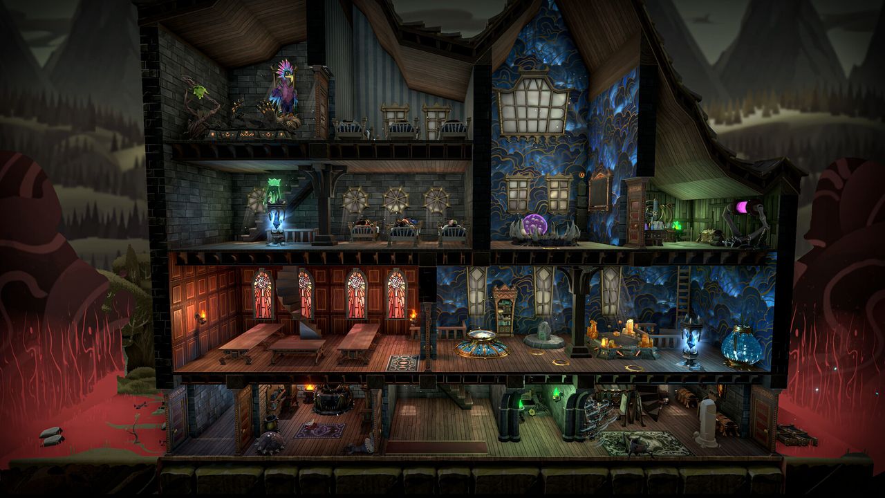 Image from wizard school game Mind Over Magic