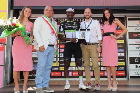 Former Team Rwanda athlete Joseph Areruya was the first Rwandan to win a UCi race at the Baby Giro