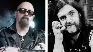 Photos of Judas Priest’s Rob Halford and Motorhead’s Lemmy