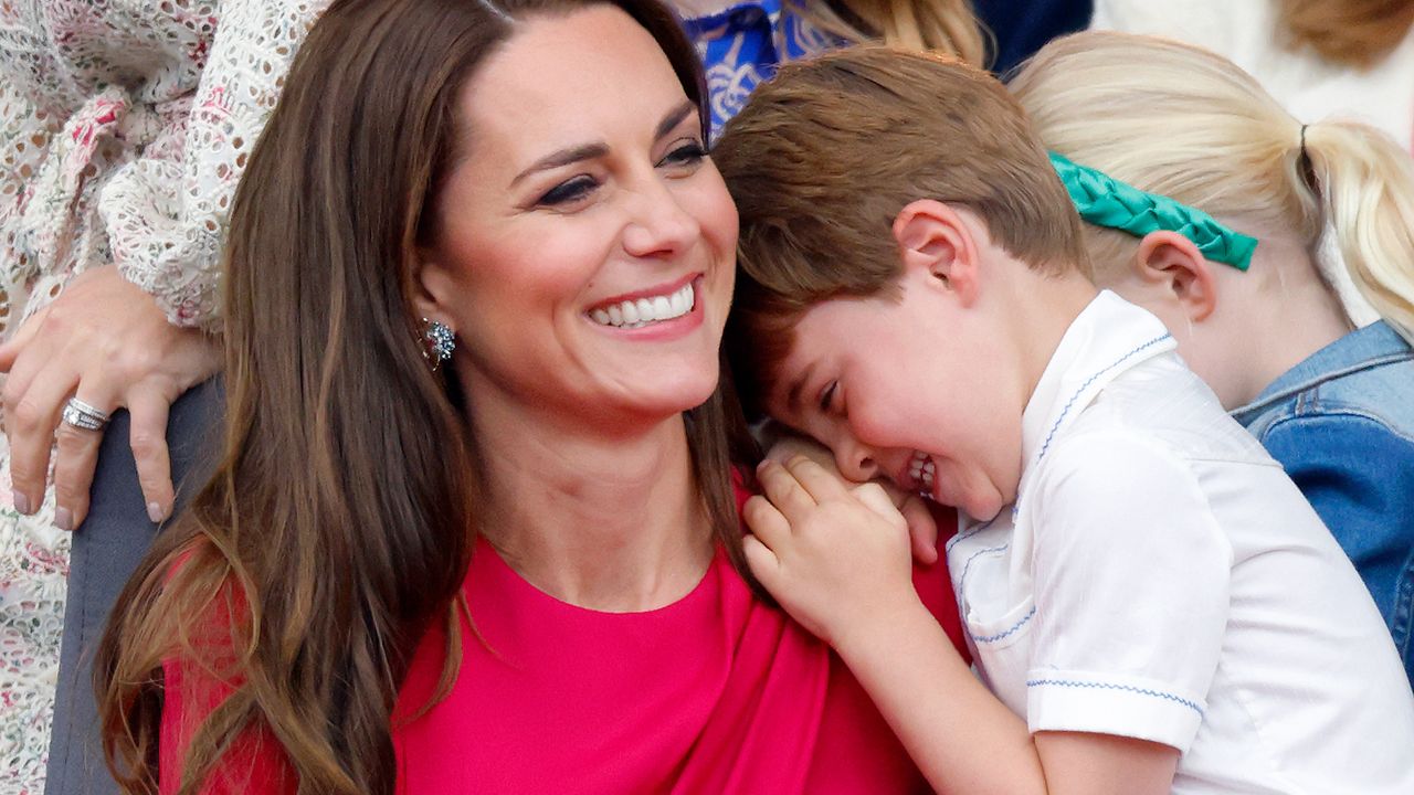 Kate Middleton and Prince Louis 