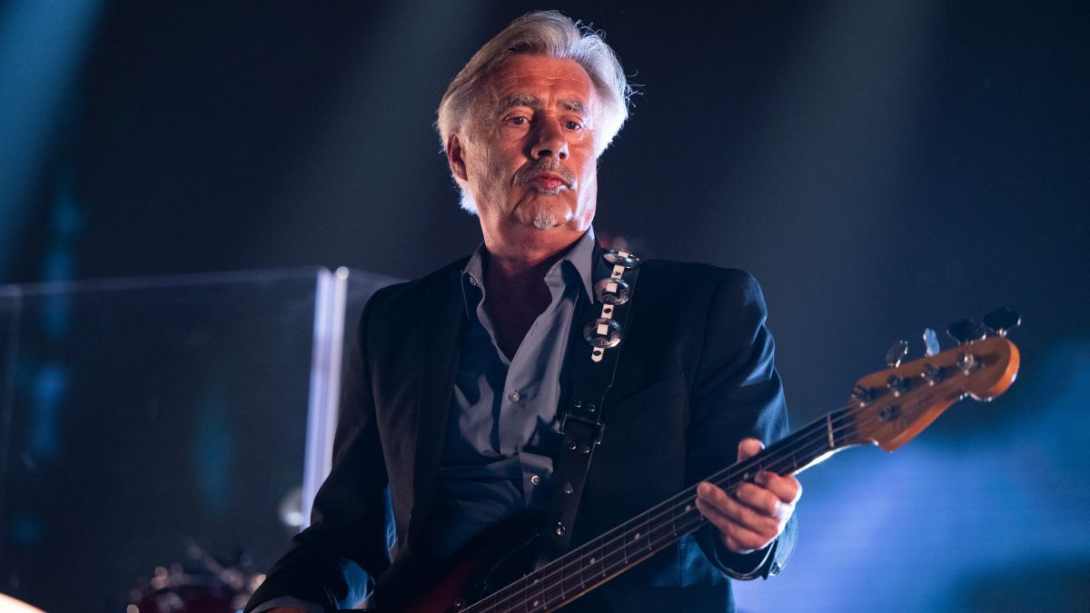 Musician Glen Matlock, former member of The Sex Pistols, performs onstage with Blondie at 2023 Coachella Valley Music and Arts Festival on April 21, 2023 in Indio, California