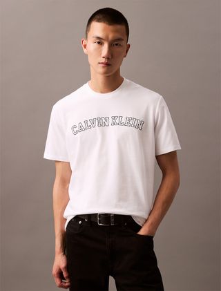 Calvin Klein Varsity Logo Graphic Classic T-Shirt