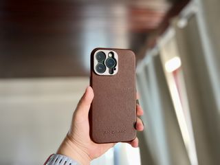 Sandmarc Pro Leather Iphone Case Magsafe 13 Pro Brown Held