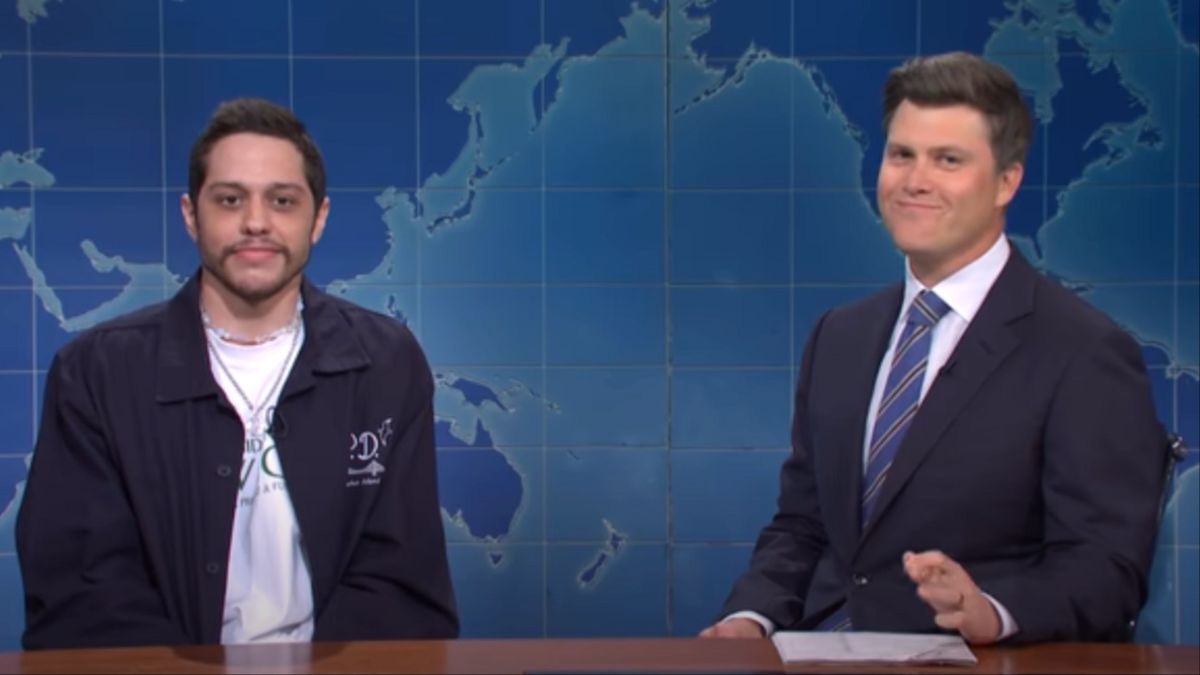 Pete Davidson and Colin Jost on SNL&#039;s Weekend Update