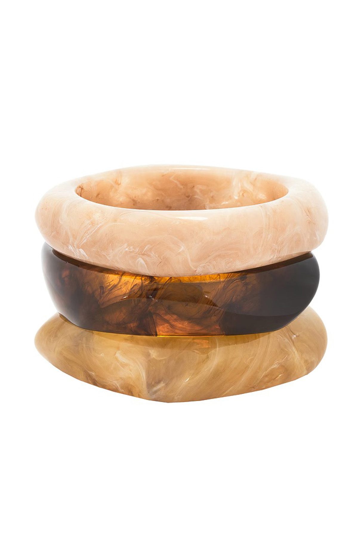 Epifene Resin Bangles Set of 3 