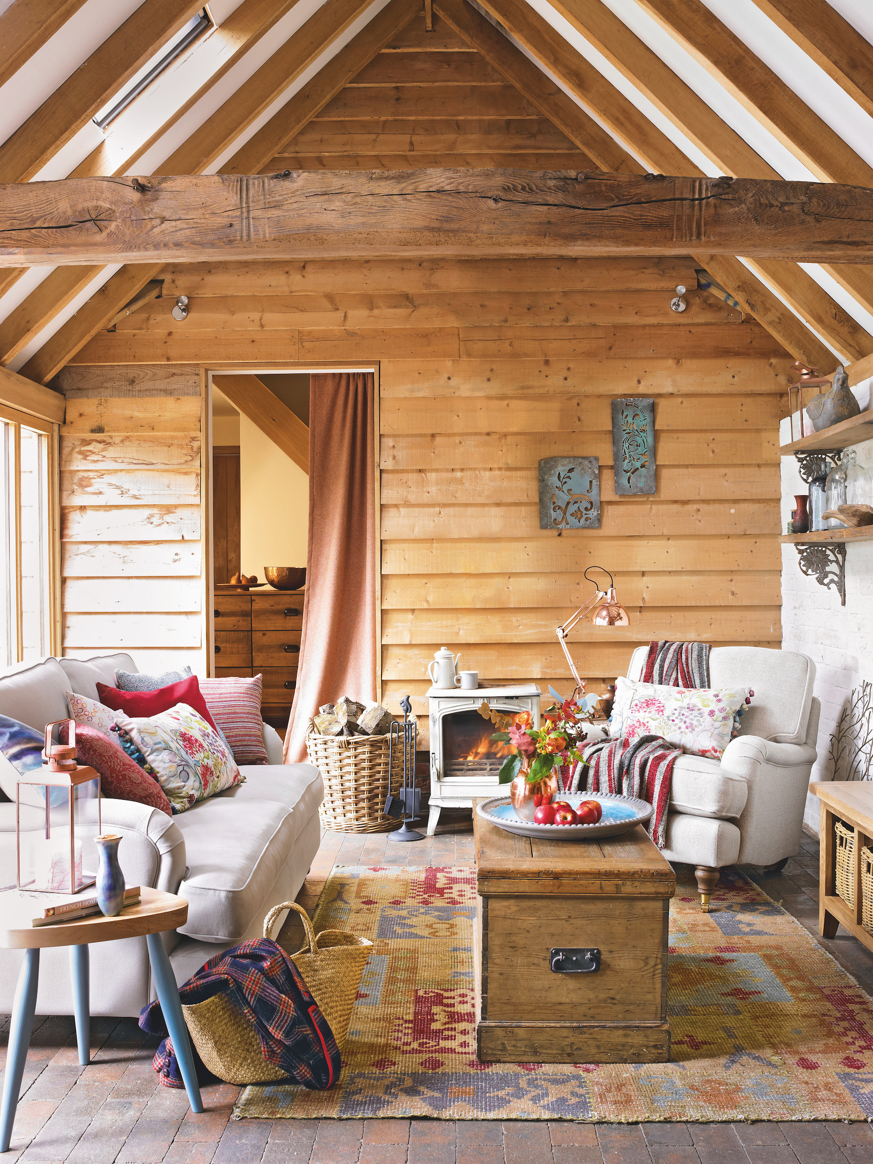 cabin living room