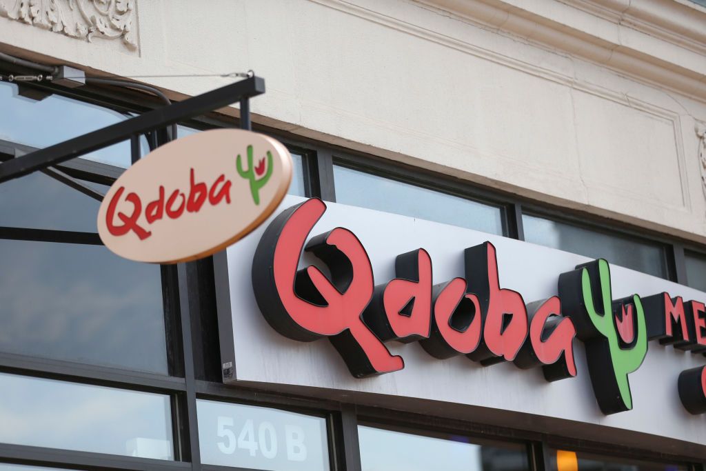BOSTON, MA- August 14, 2019: Qdoba Mexican Grill in Kenmore Square in Boston, Massachusetts.(Staff photo By Nicolaus Czarnecki/MediaNews Group/Boston Herald)