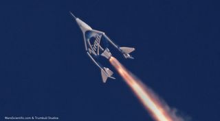 Virgin Galactic said the several hundred million dollars it raised through the merger with SCH will allow it to move into commercial operations of its SpaceShipTwo suborbital vehicle.