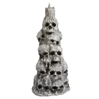 Haunted Living 3-ft Lighted Skull Stack