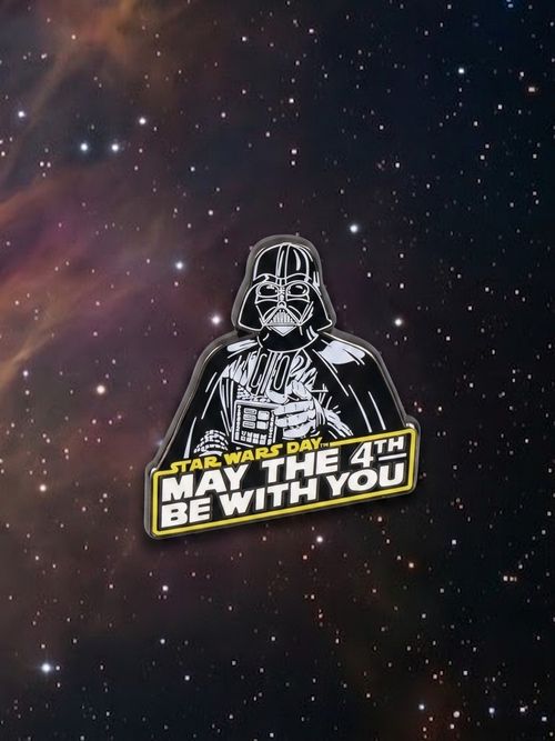 May the 4th Darth Vader Enamel Pin Badge 