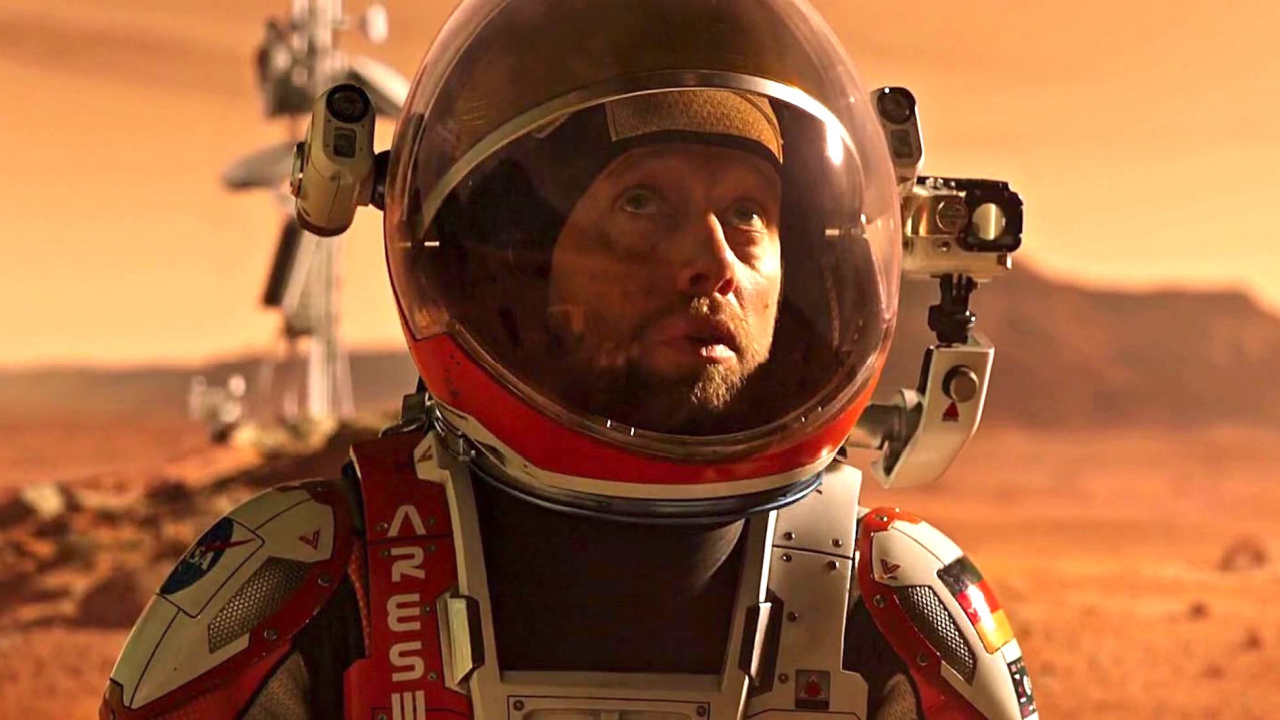 Aksel Hennie in The Martian.